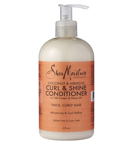 SheaMoisture Coconut & Hibiscus Curl & Shine Conditioner 13 fl oz
