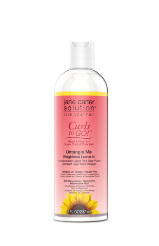 Jane Carter Solutions Curls to Go Untangle Me Weightless Leave In 8 fl oz