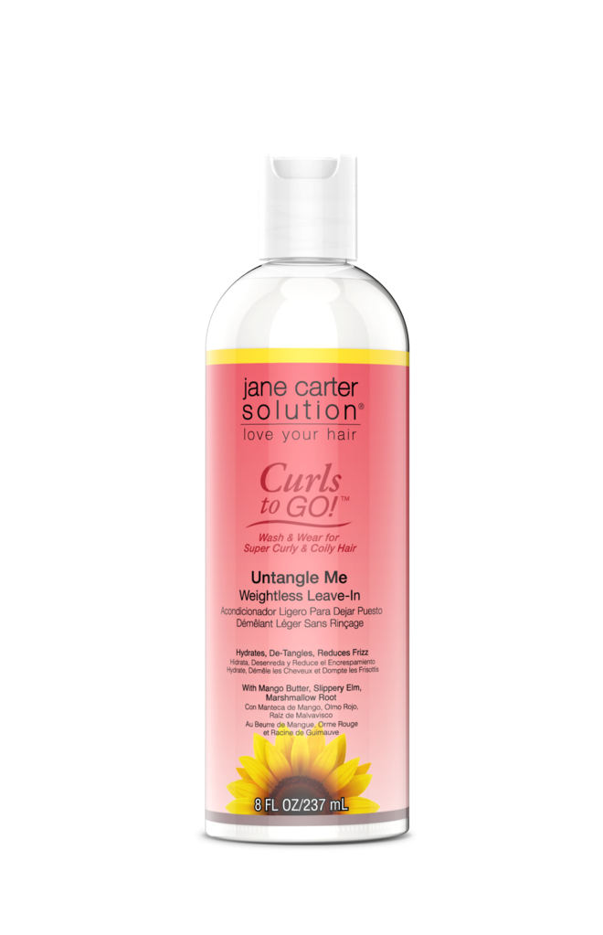 Jane Carter Solutions Curls to Go Untangle Me Weightless Leave In 8 fl oz
