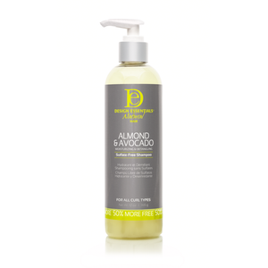 Design Essentials Almond & Avocado Moisturizing & Detangling Sulfate Free Shampoo 12oz