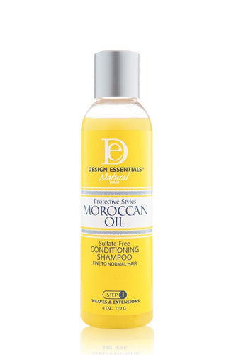Design Essentials Moroccan Oil Sulfate Free Conditioning Shampoo 6oz