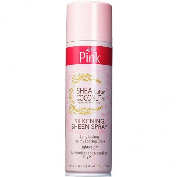 Luster’s Pink Shea Butter Coconut Oil Silkening Sheen Spray 11.5 oz