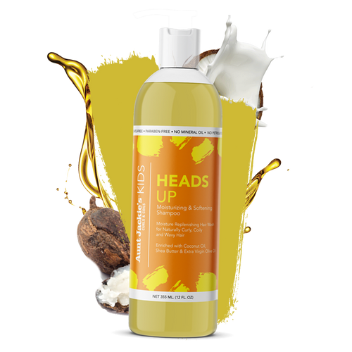 Aunt Jackie’s Girls Heads Up Moisturizing & Softening Shampoo 12 fl oz