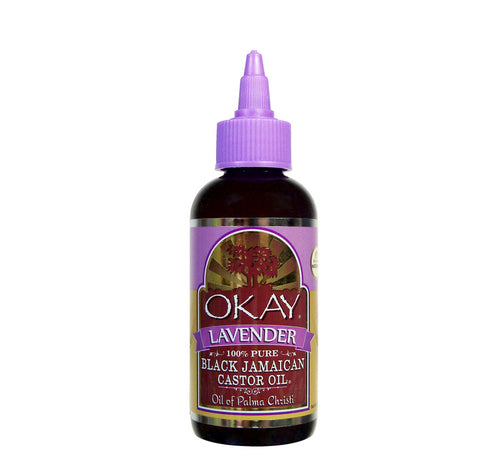 OKAY Black Jamaican Castor Oil with Lavender 4 oz