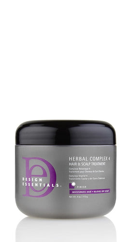 Design Essentials Herbal Complex 4 Hair & Scalp Treatment 4 oz