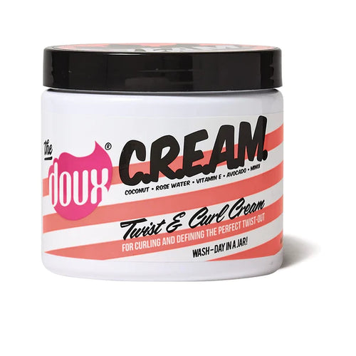 The Doux CREAM Coconut & Avocado Twist & Curl Style Cream 16 oz