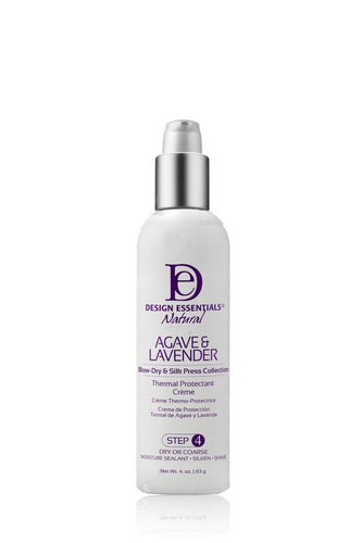 Design Essentials Agave & Lavender Thermal Protectant Creme 4 oz