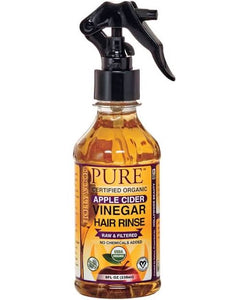Hollywood Pure Certified Organic Apple Cidef Vinegar Hair Rinse 8 fl oz