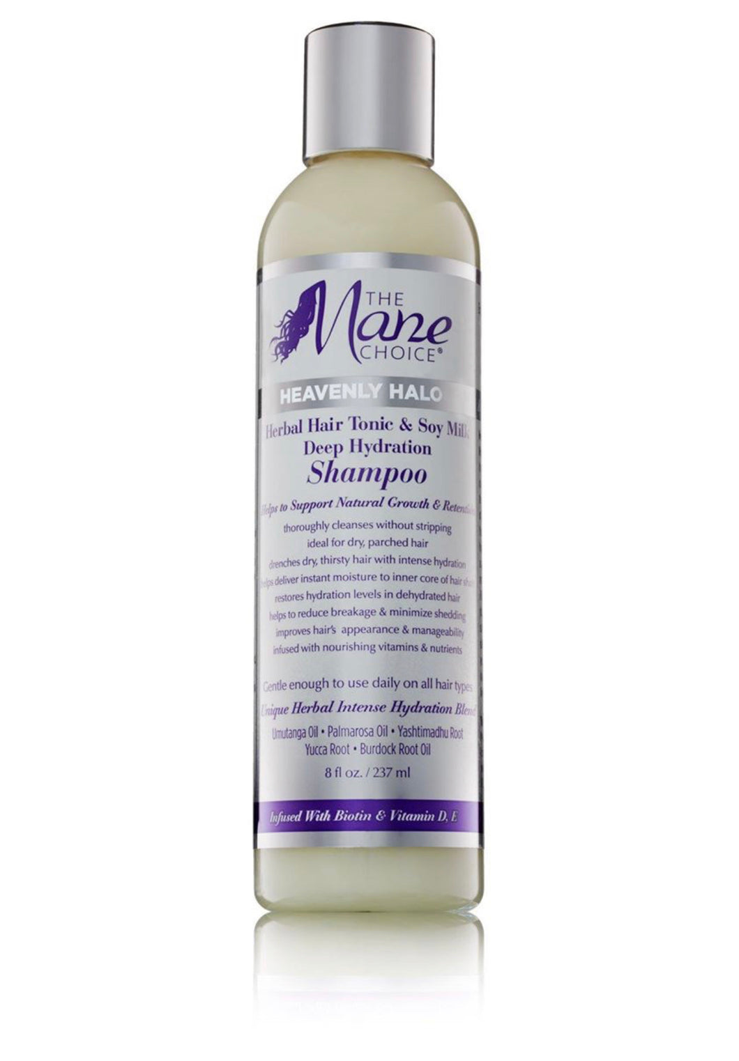 The Mane Choice Hevenly Halo Herbal Hair Tonic & Soy Milk Deep Hydration Shampoo 8 fl oz