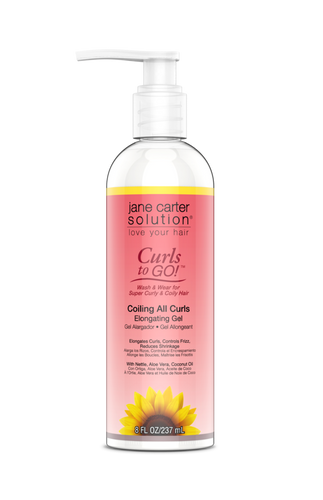 Jane Carter Solution Curls to Go Coiling All Curls Elongating Gel 8 oz
