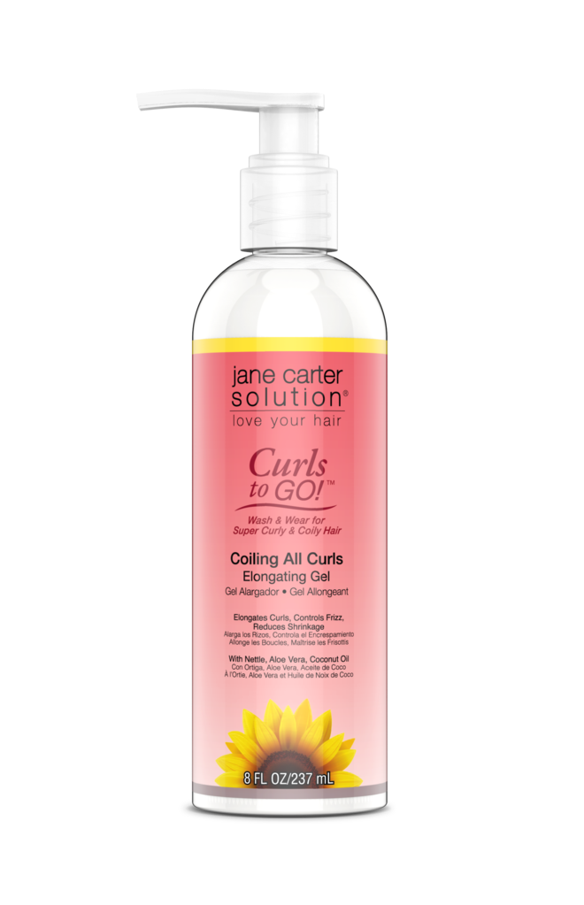 Jane Carter Solution Curls to Go Coiling All Curls Elongating Gel 8 oz