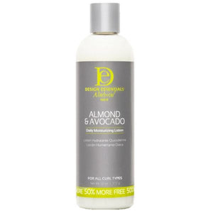 Design Essentials Almond & Avocado Daily Moisturizer Lotion 12 oz