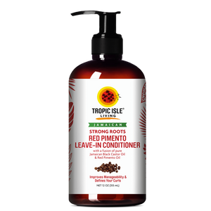 Tropic Isle Living Stong Roots Red Pimento Leave In Conditioner 12 oz