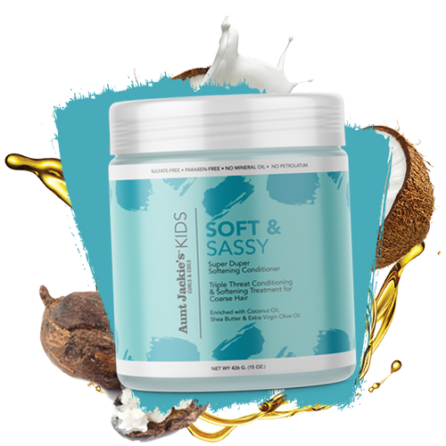 Aunt Jackie’s Girls Soft & Sassy Super Duper Softening Conditioner 18 oz