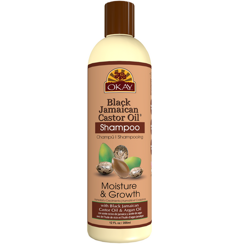 OKAY Black Jamaican Castor Oil Shampoo 12 oz