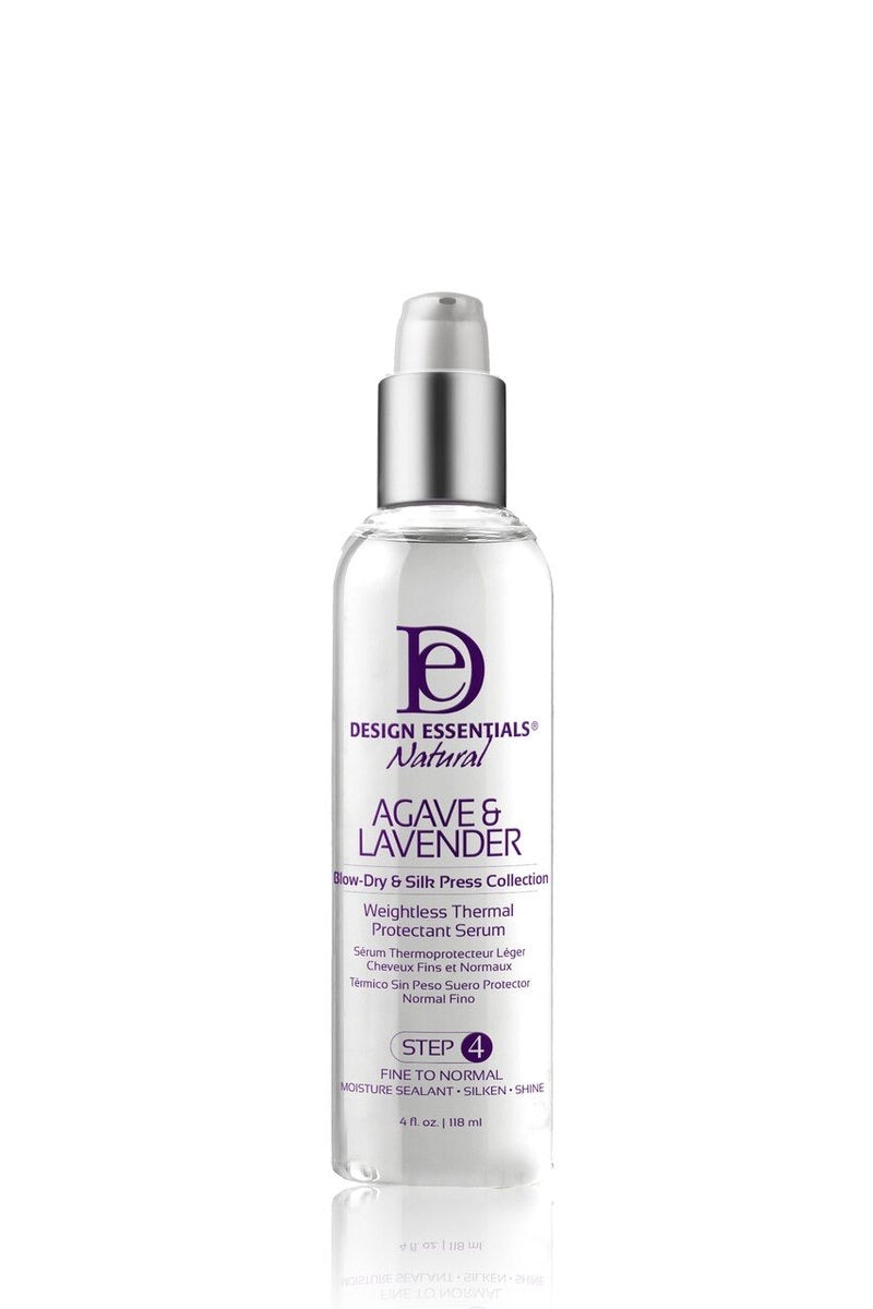Design Essentials Agave & Lavender Weightless Thermal Protectant Serum